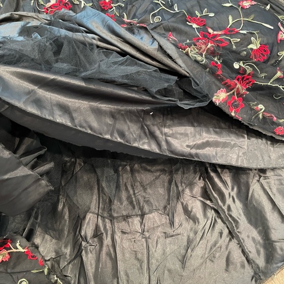 Windsor Katherine embroidered tulle ball gown Prom Corset Bustier Floral 11/12 - Picture 9 of 14